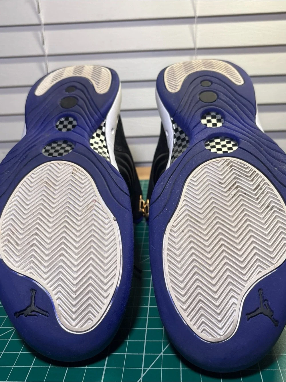 Jordan Jumpman Pro Men's Size 11 Basketball Sneakers Black and Concord